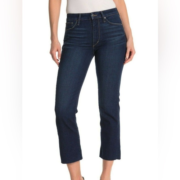 Joe’s High Rise Crop Bootcut Raw Hem Jeans - Picture 3 of 12